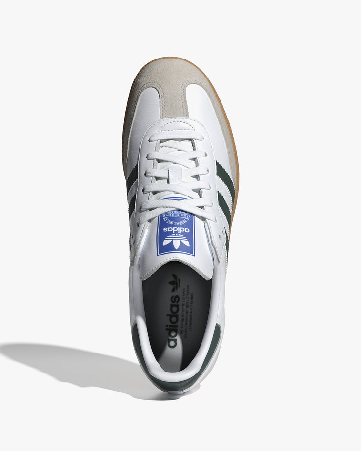 Adidas Samba OG - Cloud White / Collegiate Green / Gum