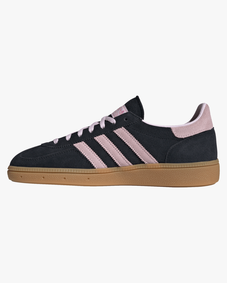 Adidas Womens Handball Spezial - Core Black / Clear Pink / Gum Adidas Womens Handball Spezial - Core Black / Clear Pink / Gum