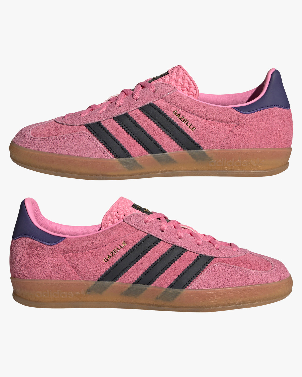 Adidas Gazelle Indoor - Bliss Pink / Core Black / Collegiate Purple | Adidas Originals Trainers | JEANSTORE