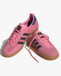 Adidas Gazelle Indoor - Bliss Pink / Core Black / Collegiate Purple | Adidas Originals Trainers | JEANSTORE