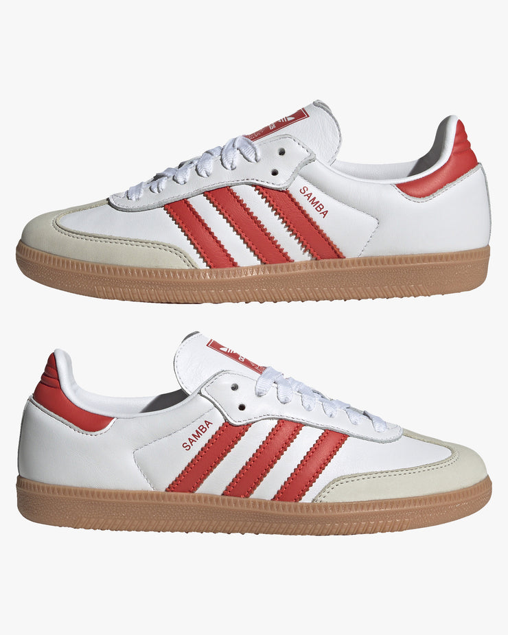 Adidas Samba OG - Cloud White / Solar Red / Off White