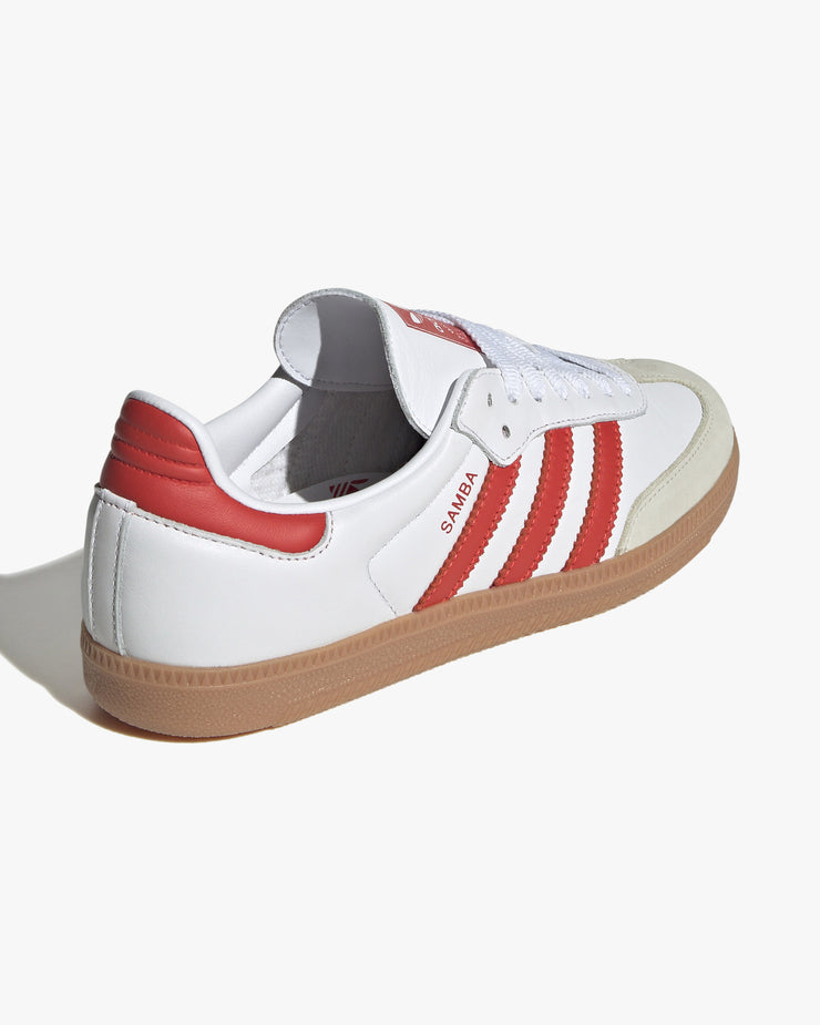 Adidas Samba OG - Cloud White / Solar Red / Off White