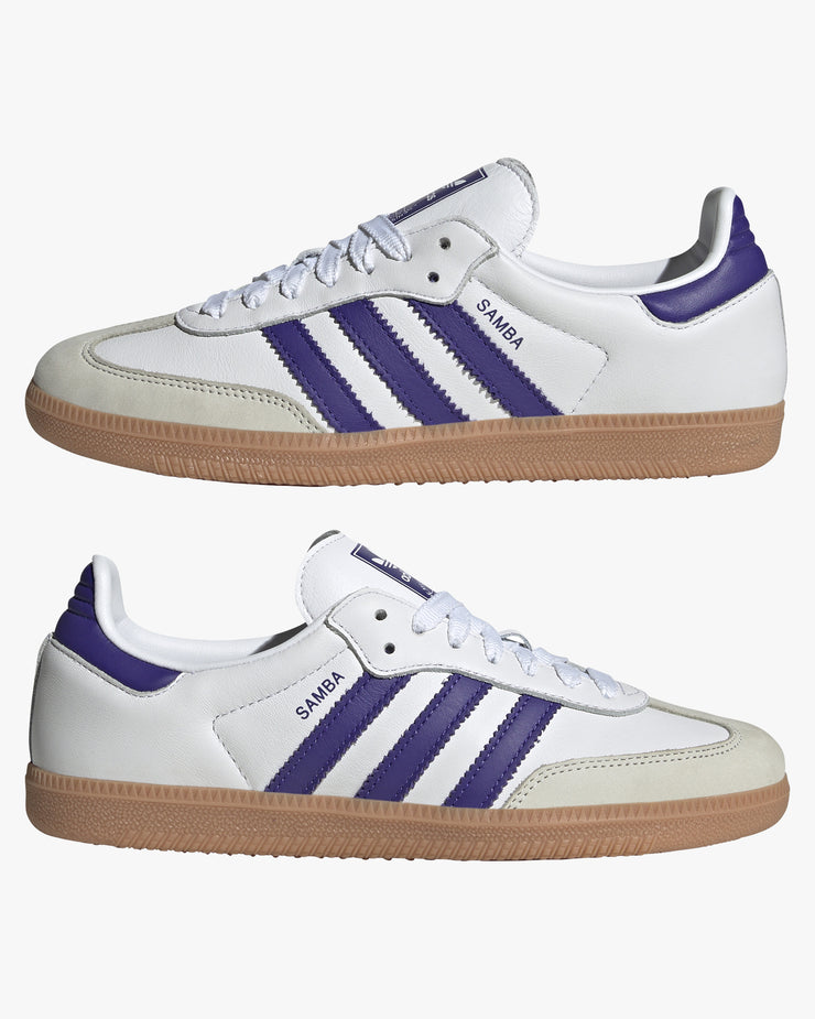 Adidas Womens Samba OG - Cloud White / Energy Ink / Off White | Adidas Originals Trainers | JEANSTORE