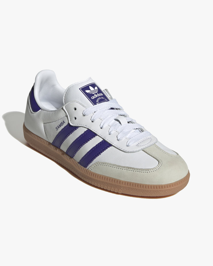 Adidas Womens Samba OG - Cloud White / Energy Ink / Off White | Adidas Originals Trainers | JEANSTORE