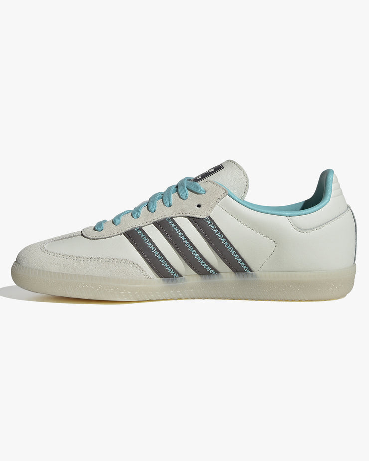 Adidas Womens Samba OG - Ivory / Charcoal / Easy Mint