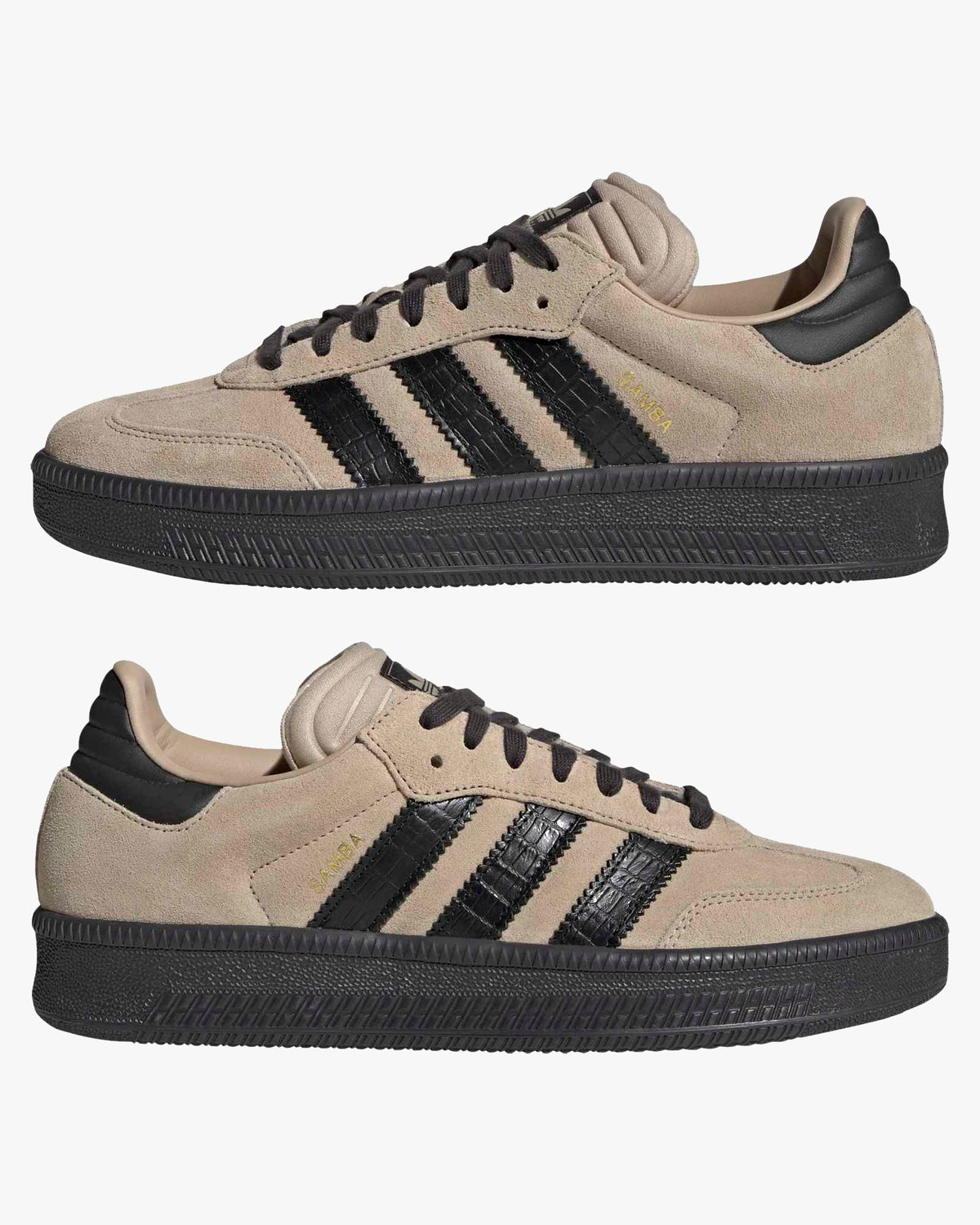 Adidas Samba XLG - Stone Khaki / Core Black