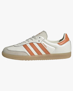 Adidas Womens Samba OG - Off White / Dusky Orange / Gum