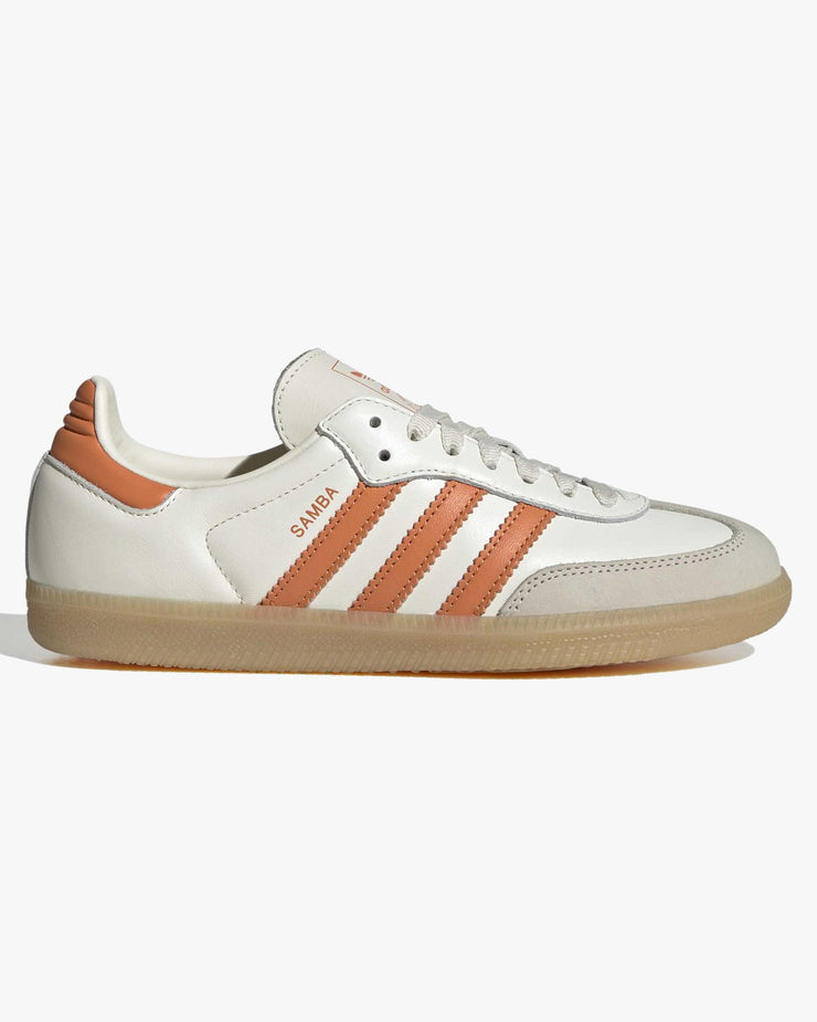 Adidas Womens Samba OG - Off White / Dusky Orange / Gum