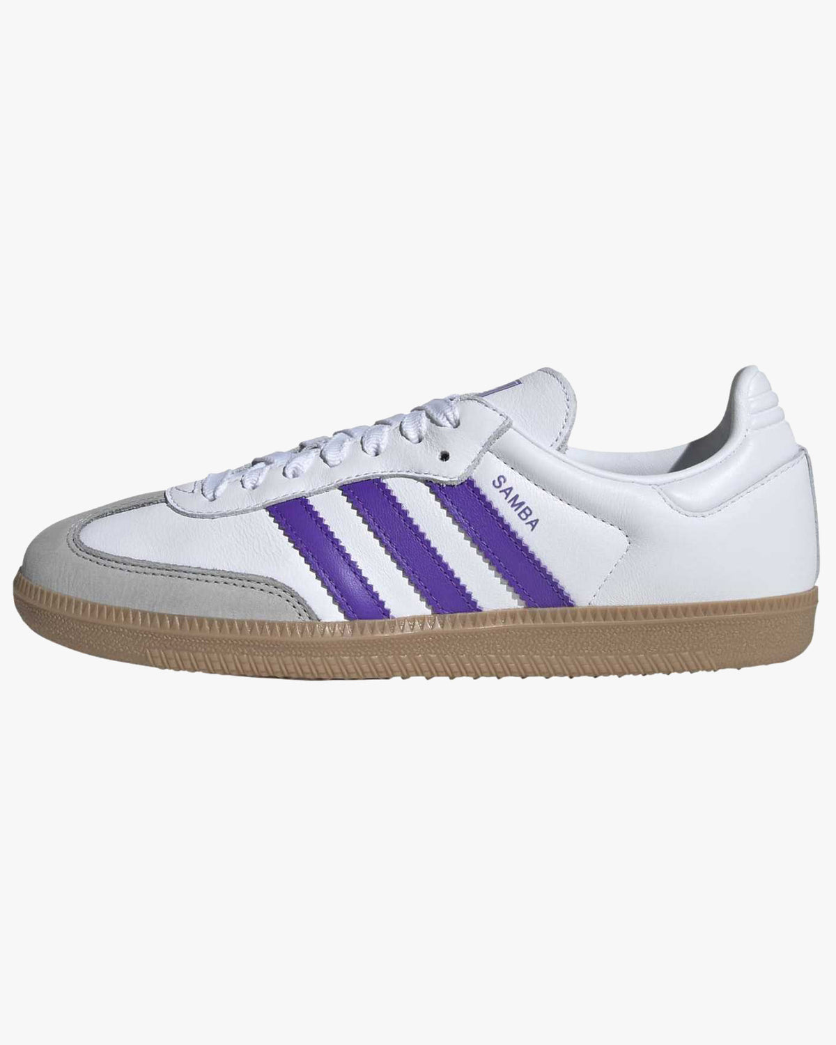 Adidas Womens Samba OG - Cloud White / Purple Rush | Adidas Originals Trainers | JEANSTORE