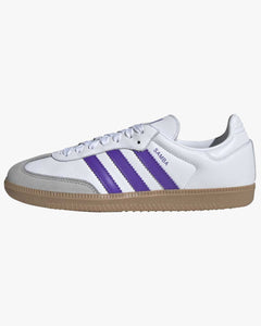 Adidas Womens Samba OG - Cloud White / Purple Rush / Grey One