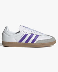 Adidas Womens Samba OG - Cloud White / Purple Rush | Adidas Originals Trainers | JEANSTORE