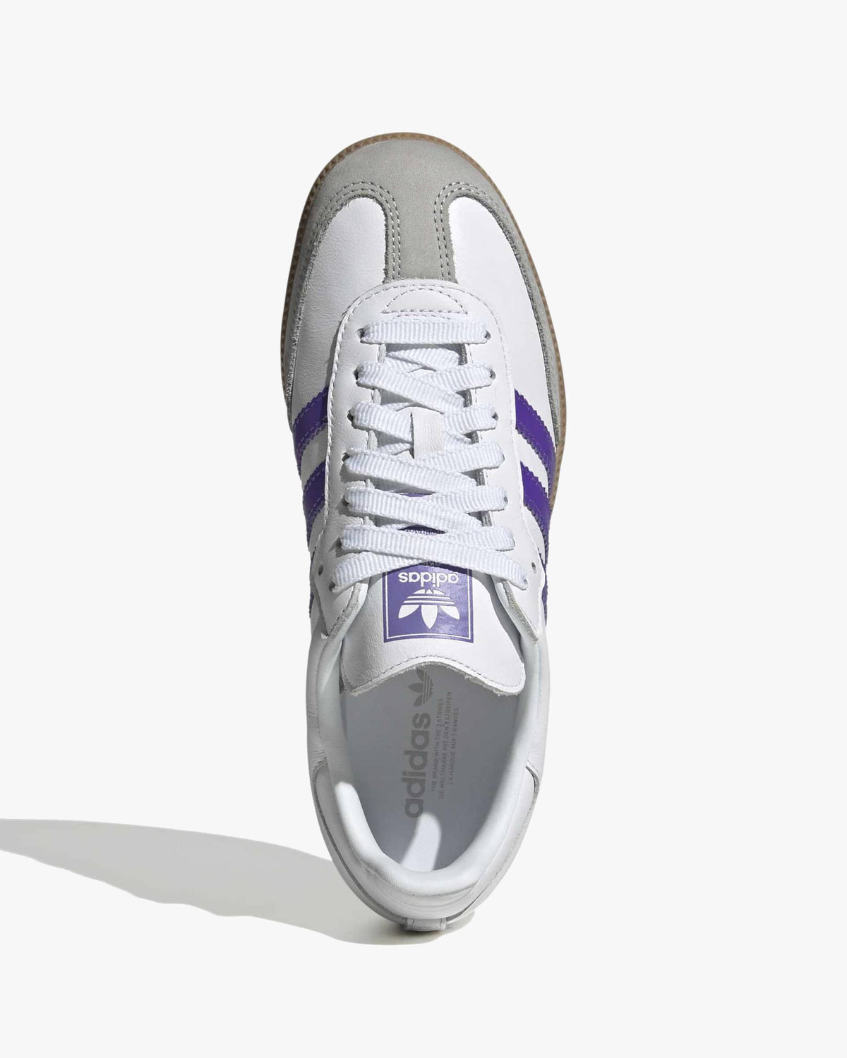 Adidas Womens Samba OG - Cloud White / Purple Rush | Adidas Originals Trainers | JEANSTORE