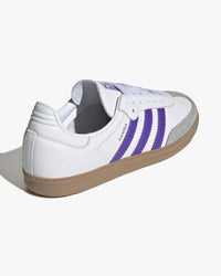Adidas Womens Samba OG - Cloud White / Purple Rush | Adidas Originals Trainers | JEANSTORE