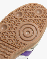 Adidas Womens Samba OG - Cloud White / Purple Rush | Adidas Originals Trainers | JEANSTORE