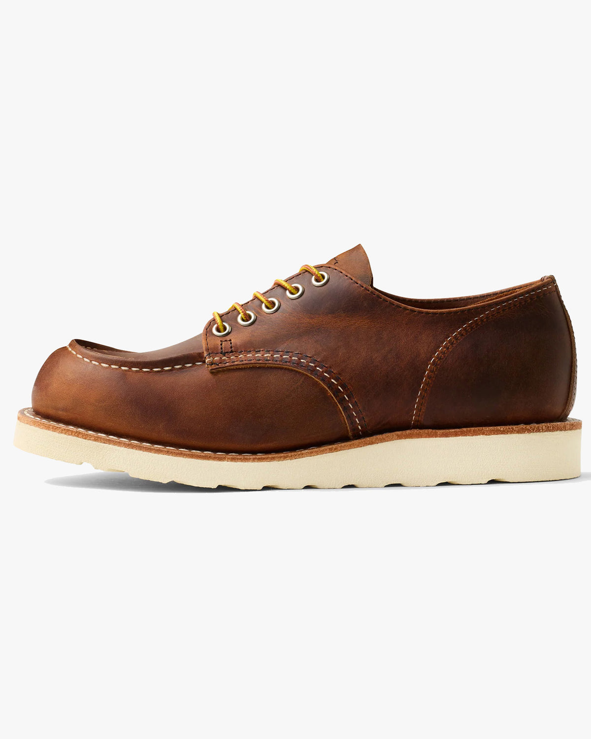 Red Wing 8077 Shop Moc Oxford Shoe - Copper Rough & Tough