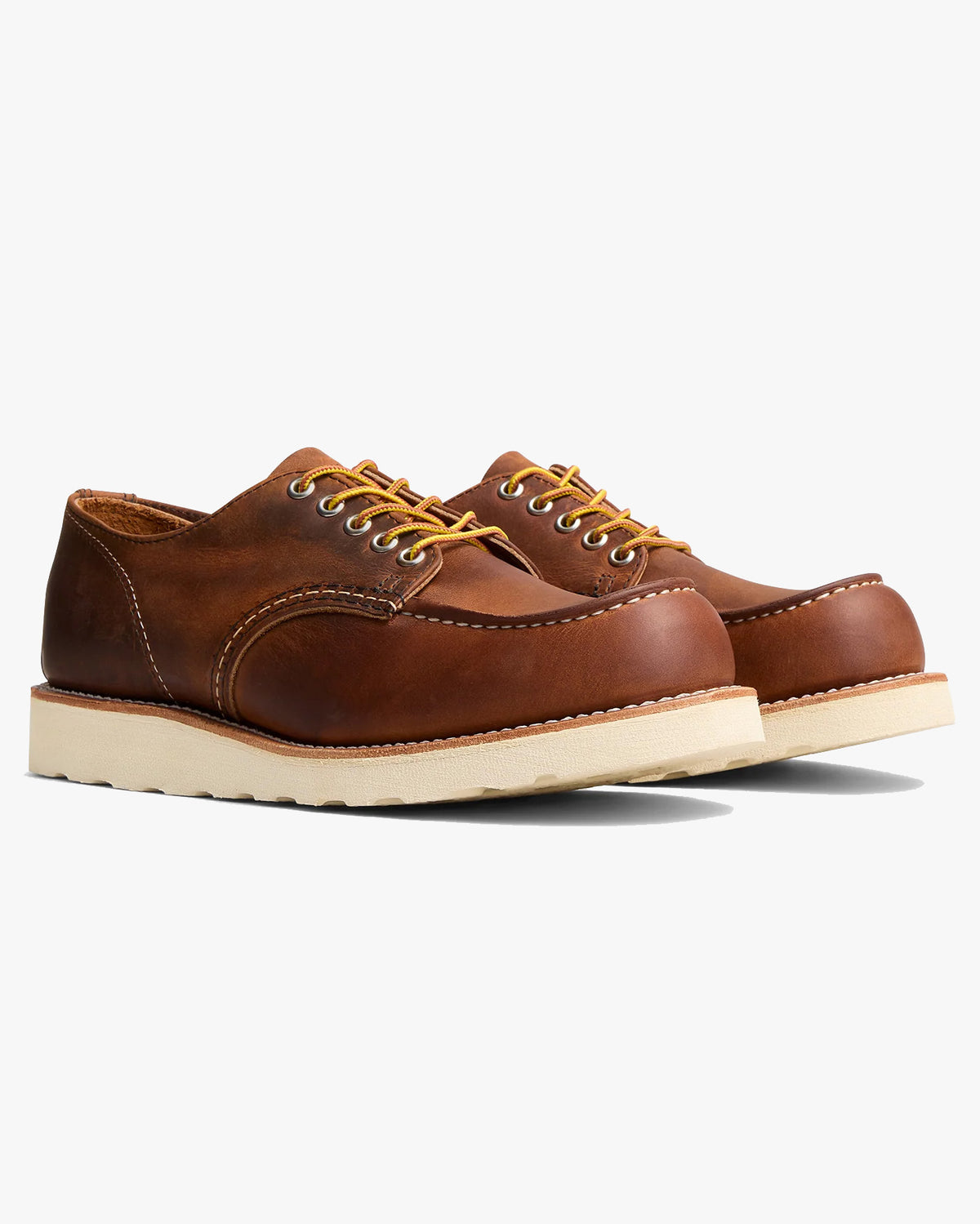 Red Wing 8077 Shop Moc Oxford Shoe - Copper Rough & Tough