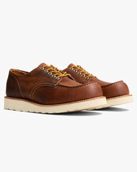 Red Wing 8077 Shop Moc Oxford Shoe - Copper Rough & Tough