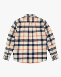 Pendleton Big Pocket Check Shirt - Silver Lining / Orange