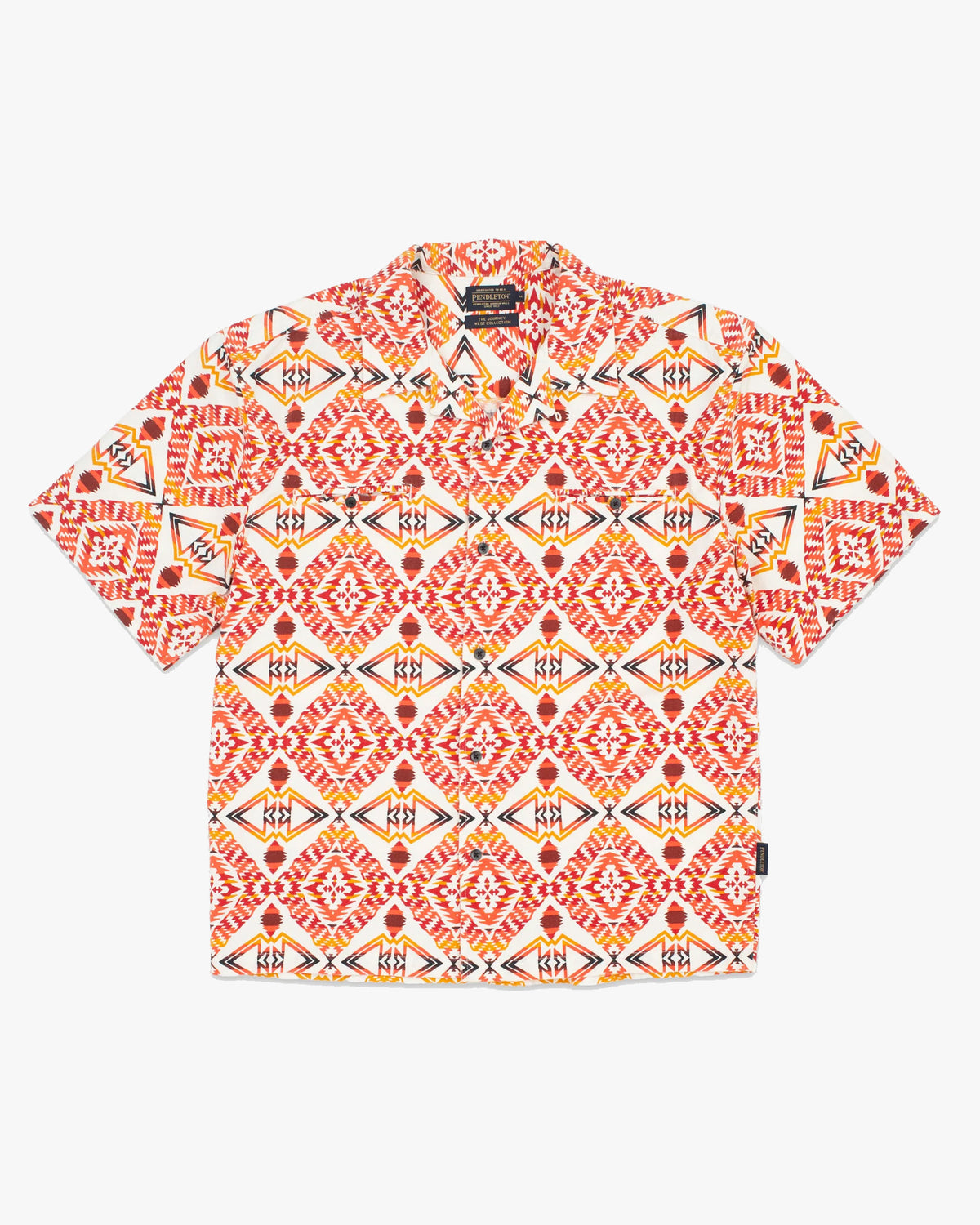 Pendleton Two Pocket Camp Shirt - Thunder Earthquake Cream