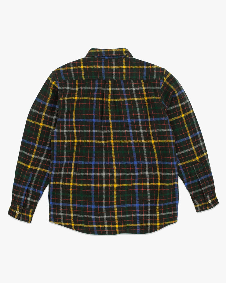 Pendleton Big Pocket Check Shirt - Peat Green