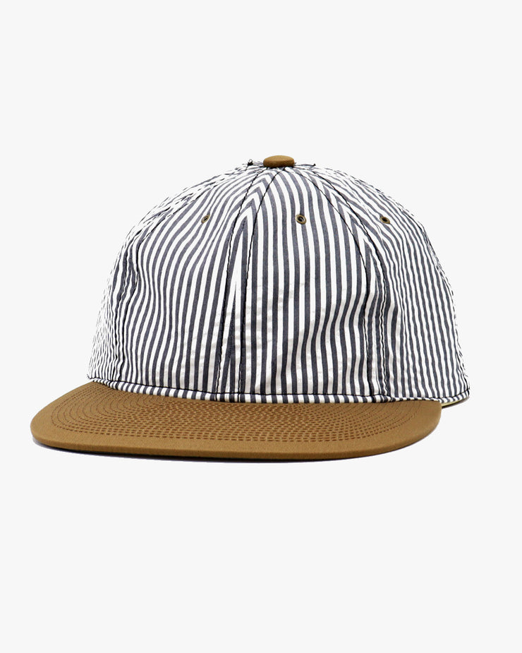 Poten Stripe Sucker Cap - Black / White