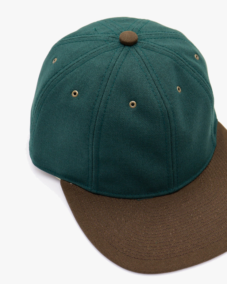 Poten Vintage Hopsack Cap - Green
