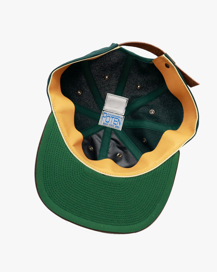 Poten Vintage Hopsack Cap - Green