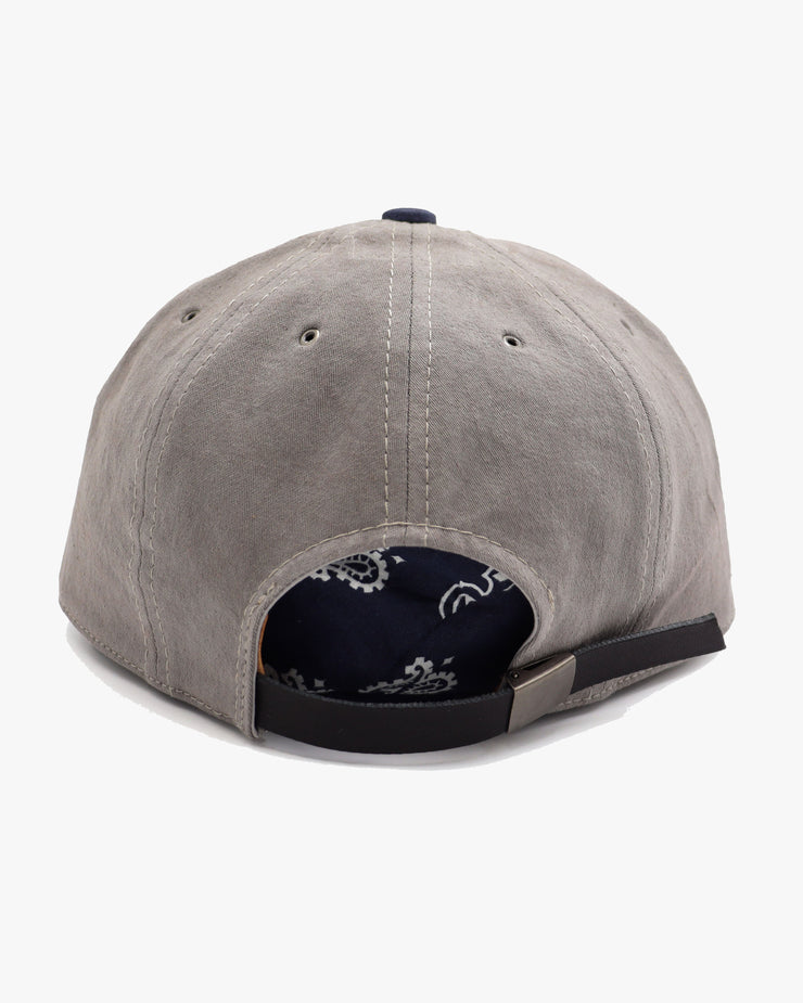 Poten Cotton Washer Cap - Grey / Navy