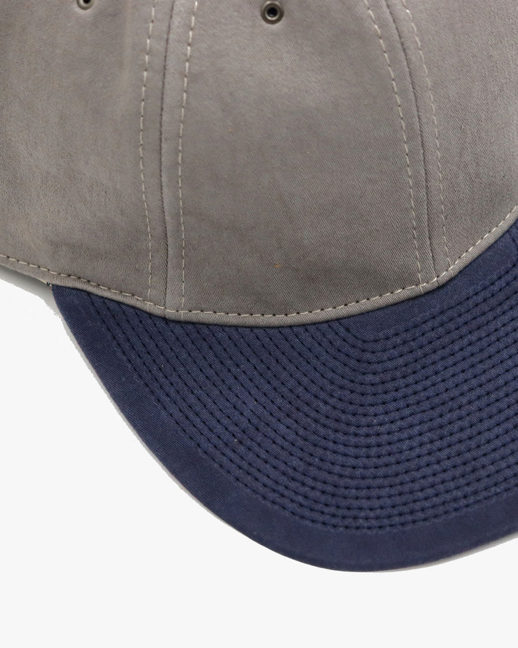 Poten Cotton Washer Cap - Grey / Navy