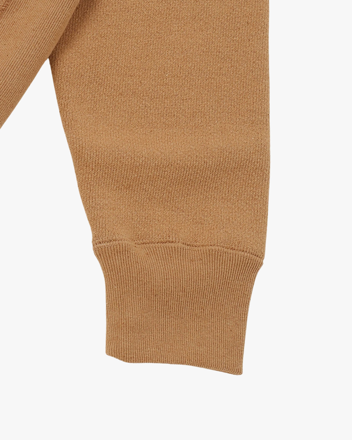 Wonder Looper 825gsm Double Heavyweight French Terry Foxfibre® Pullover Crew Neck - Coyote 80 | Wonder Looper Sweaters & Knitwear | JEANSTORE