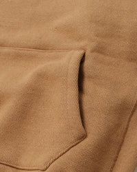 Wonder Looper 825gsm Double Heavyweight French Terry Foxfibre® Pullover Hoodie - Coyote 80 | Wonder Looper Sweaters & Knitwear | JEANSTORE