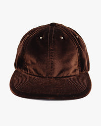 Poten Velvet Cap - Brown
