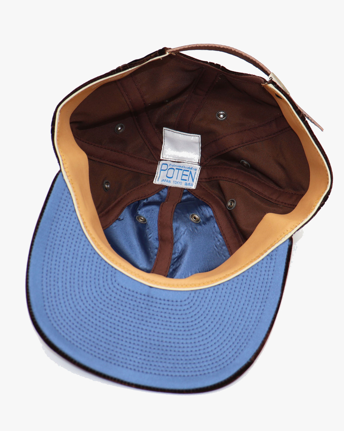 Poten Velvet Cap - Brown