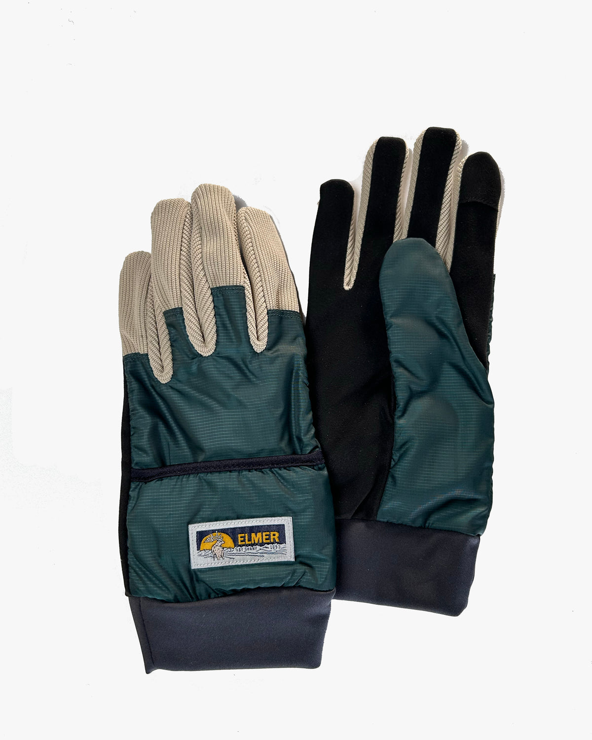 Elmer City Windproof Hood Gloves - Dark Green | Elmer Gloves Gloves | JEANSTORE