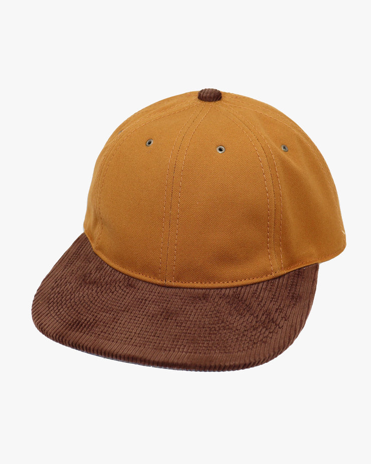 Poten Work Canvas & Cord Cap - Camel