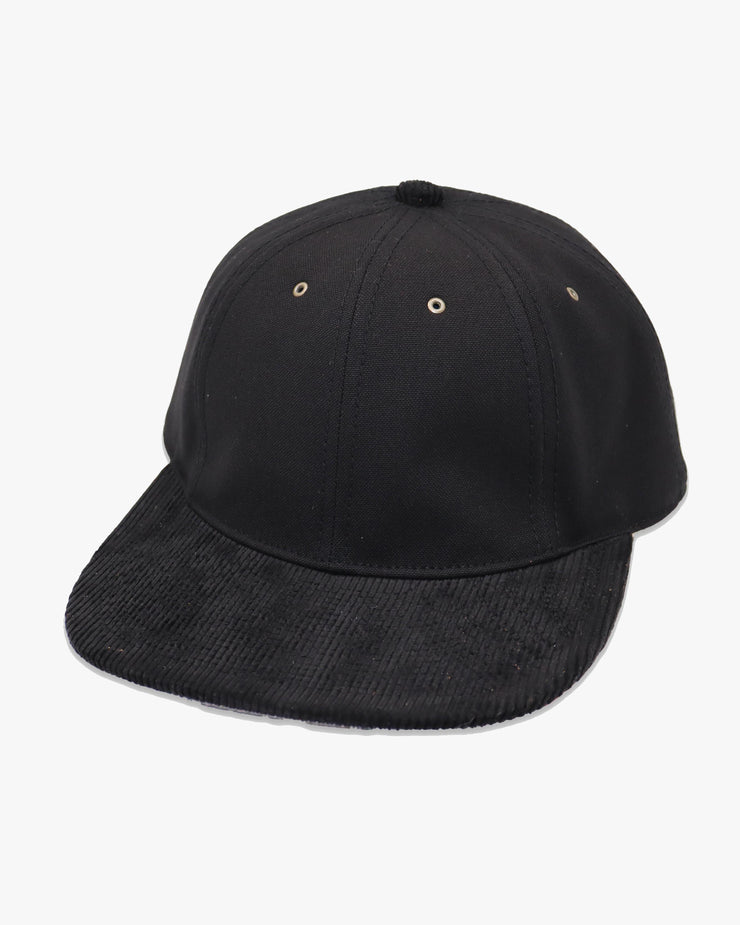 Poten Work Canvas & Cord Cap - Black