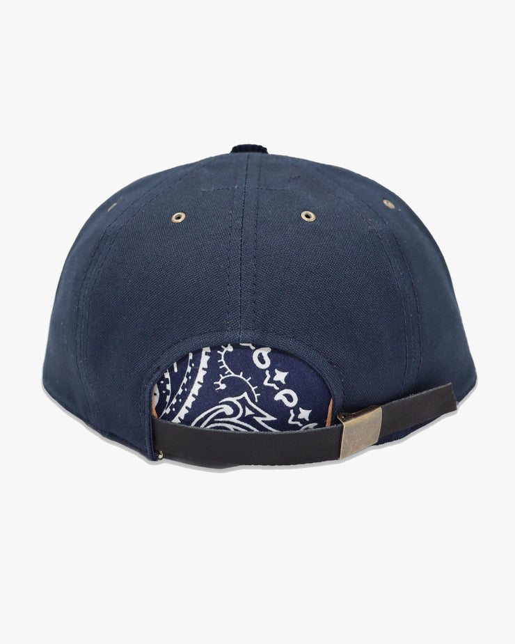 Poten Work Canvas & Cord Cap - Navy