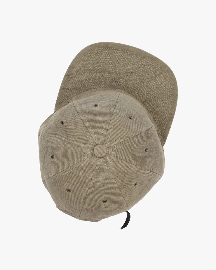 Poten Vintage Linen Twill Cap - Grey