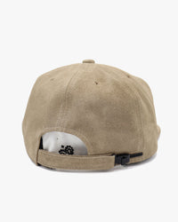 Poten 80's Vintage Brushed Suede Cap - Beige