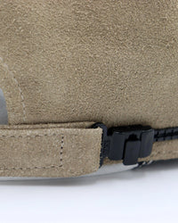 Poten 80's Vintage Brushed Suede Cap - Beige
