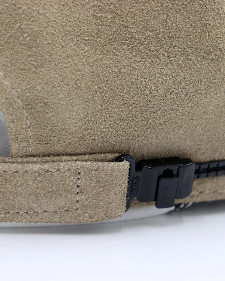 Poten 80's Vintage Brushed Suede Cap - Beige