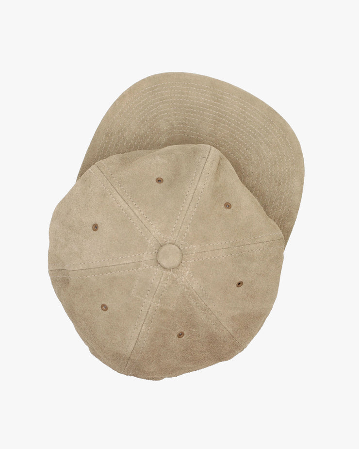 Poten 80's Vintage Brushed Suede Cap - Beige