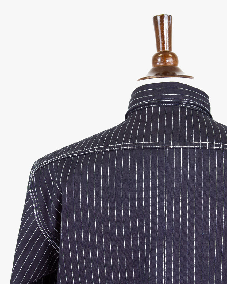 Railcar Fine Goods Eliminator Shadow Wabash 13.75oz Selvedge Shirt - Dark Indigo