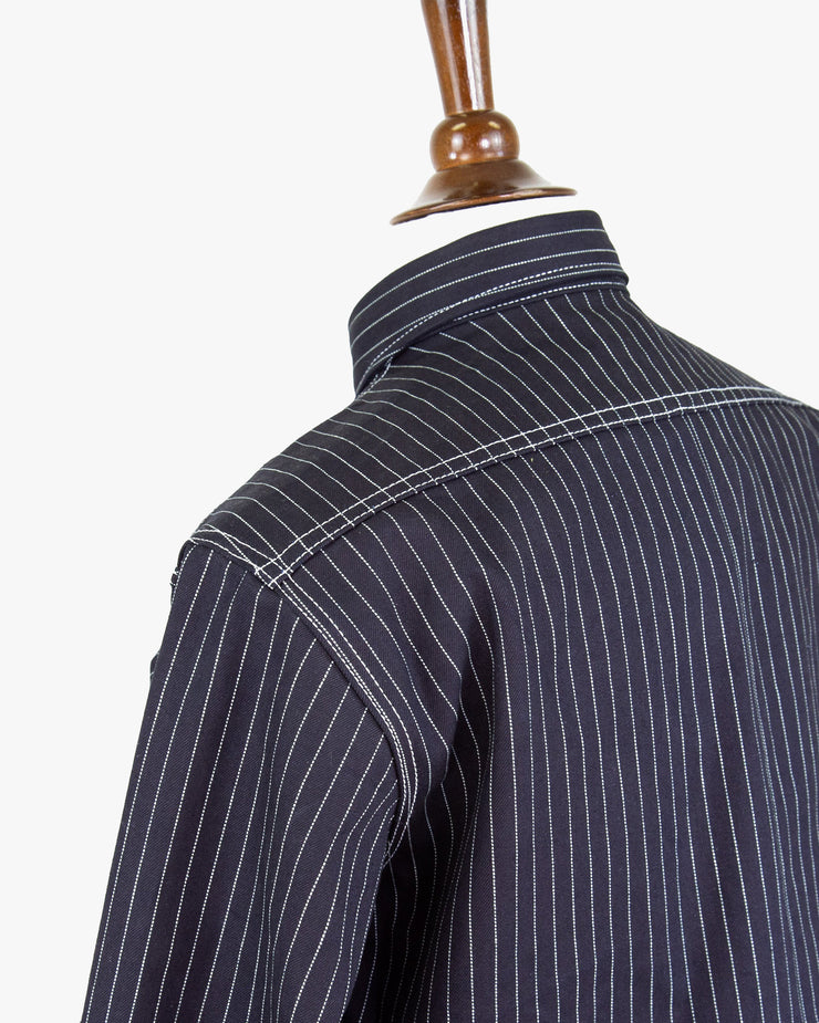 Railcar Fine Goods Eliminator Shadow Wabash 13.75oz Selvedge Shirt - Dark Indigo