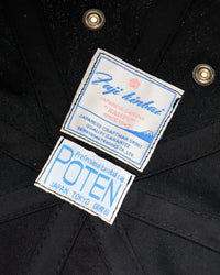 Poten Fujikinbai Cap - Black | Poten Hats | JEANSTORE