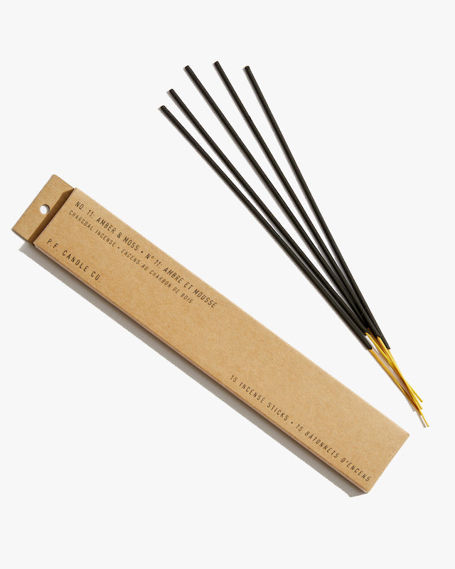 P.F. Candle Co. Incense Sticks - Amber & Moss