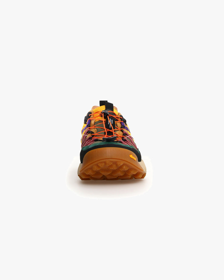 Flower Mountain Iwano 2 Suede & Nylon - Black / Cognac / Yellow | Flower Mountain Trainers | JEANSTORE