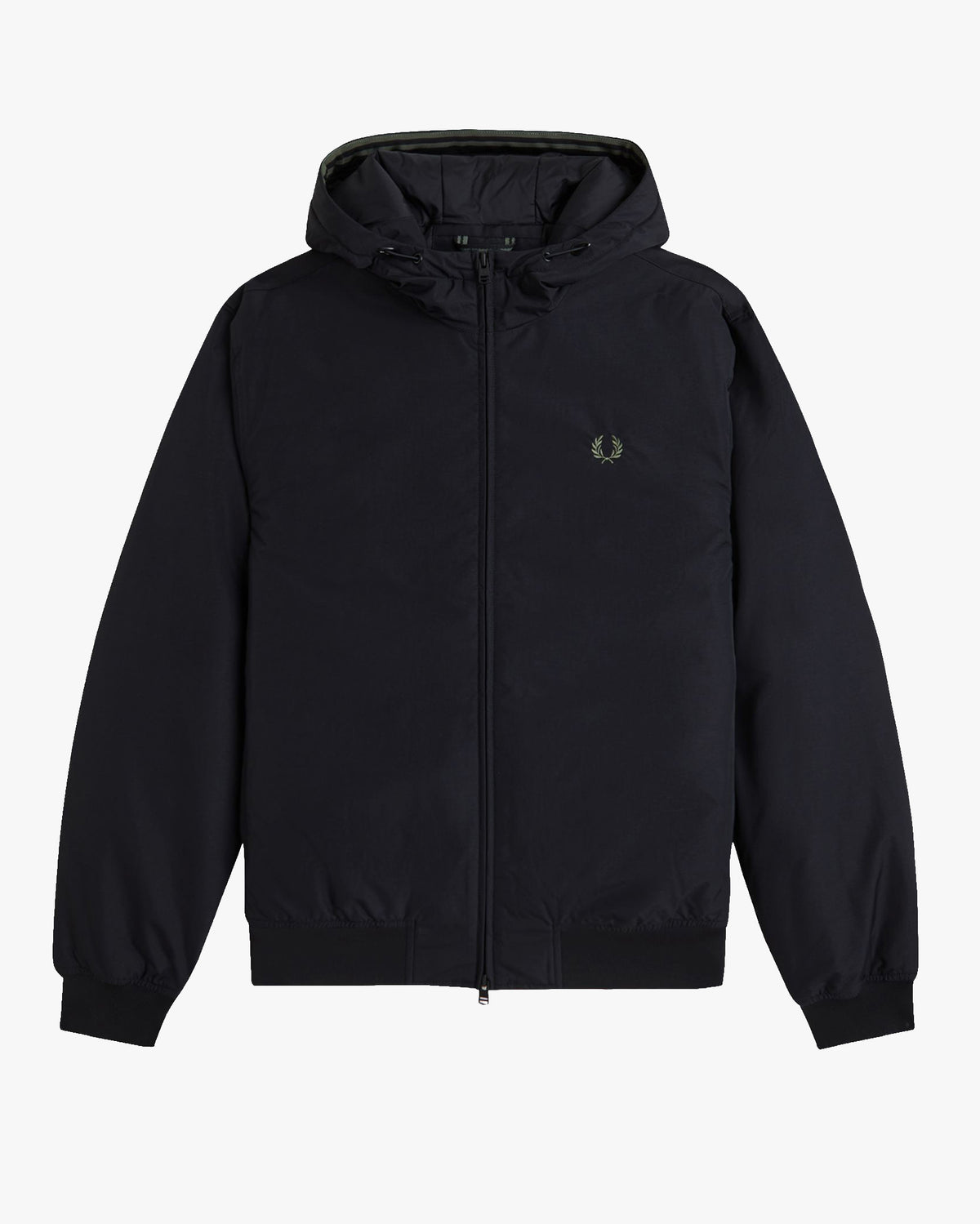 Fred Perry Hooded Brentham Jacket - Black