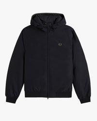 Fred Perry Hooded Brentham Jacket - Black