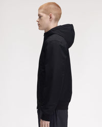 Fred Perry Hooded Brentham Jacket - Black